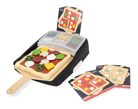 Ooni Toy Pizza Topping Station-Casdon Toys, Christmas, Christmas 2024, Gifts For 3-5 Years Old, Play Food, Play Kitchen Accessories, Pretend play, Role Play, Summer-Learning SPACE