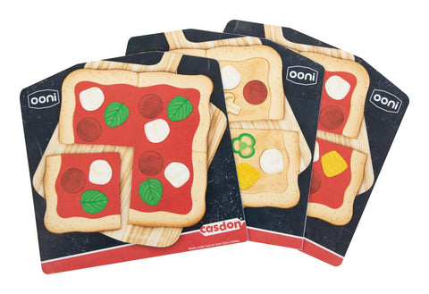 Ooni Toy Pizza Topping Station Pretend Play-Casdon Toys,Christmas,Christmas 2024,Gifts For 3-5 Years Old,Play Food,Play Kitchen Accessories,Pretend play,Role Play,SCOTEXCEL,Speaking & Listening,Summer-Learning SPACE