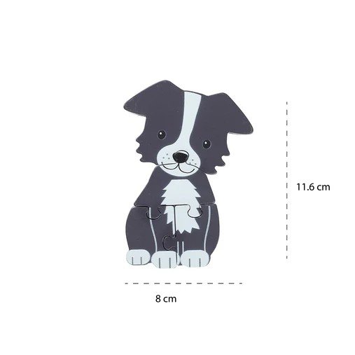 Orange Tree Toys Sheepdog Wooden Puzzle, Learning SPACE