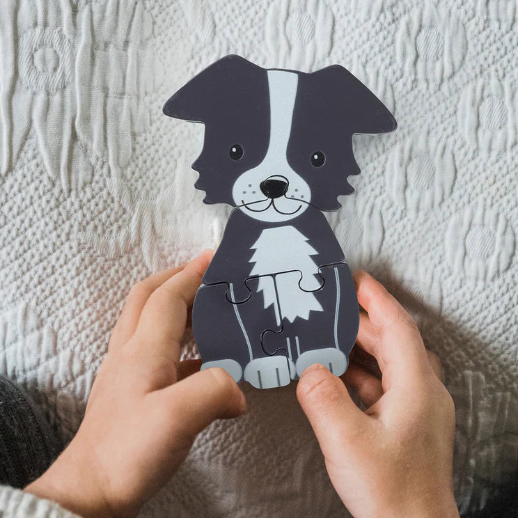 Orange Tree Toys Sheepdog Wooden Puzzle, Learning SPACE