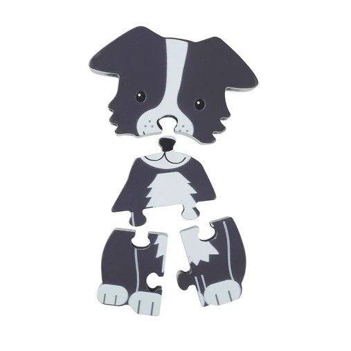 Orange Tree Toys Sheepdog Wooden Puzzle, Learning SPACE