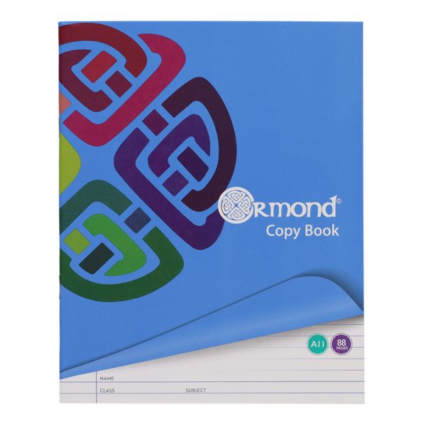 Ormond Pkt.10 88Pg A11 Exercise Copy Books, Learning SPACE