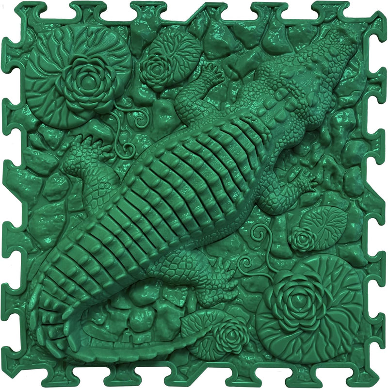 Orthopedic puzzle floor mat - set "Animal Trio", Learning SPACE