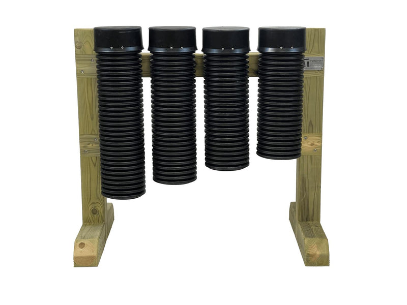 Outdoor 4 Drum Panel - Sensory Garden Musical Instrument, Learning SPACE