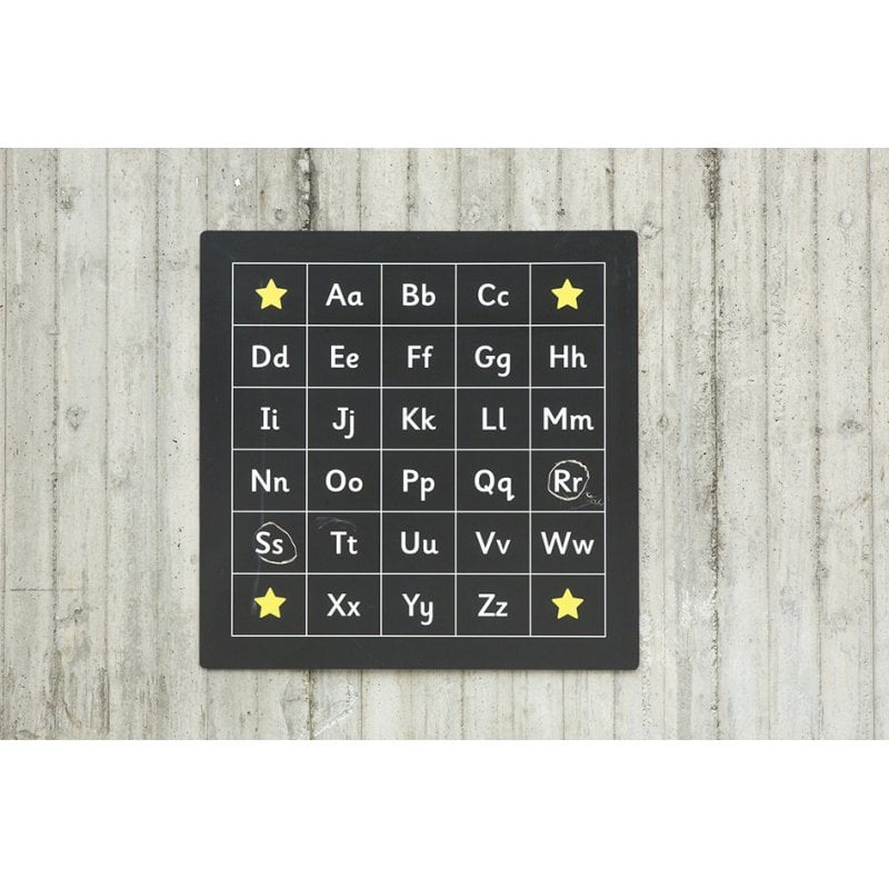 Outdoor - Alphabet Chalkboard, Learning SPACE