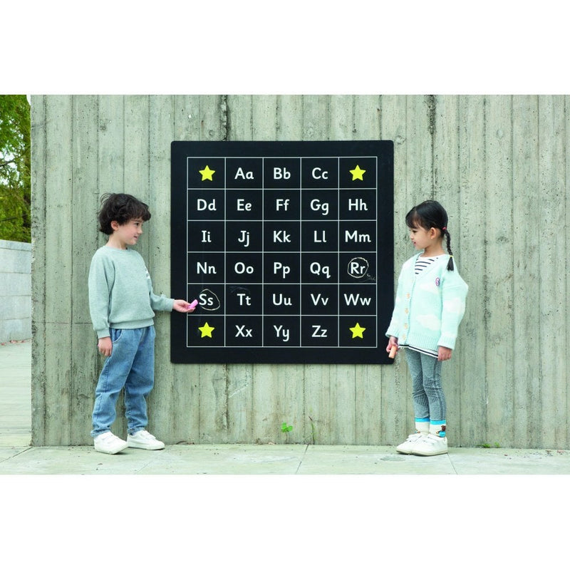 Outdoor - Alphabet Chalkboard, Learning SPACE