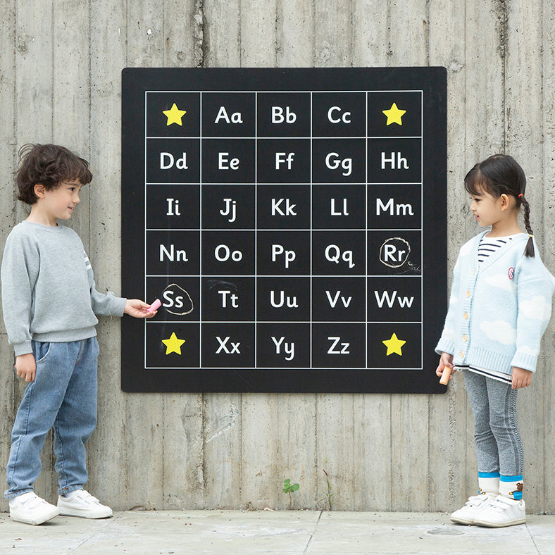 Outdoor - Alphabet Chalkboard, Learning SPACE