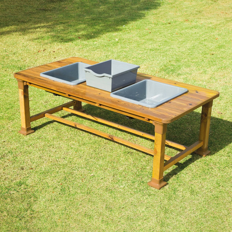 Outdoor Double Messy Table, Learning SPACE