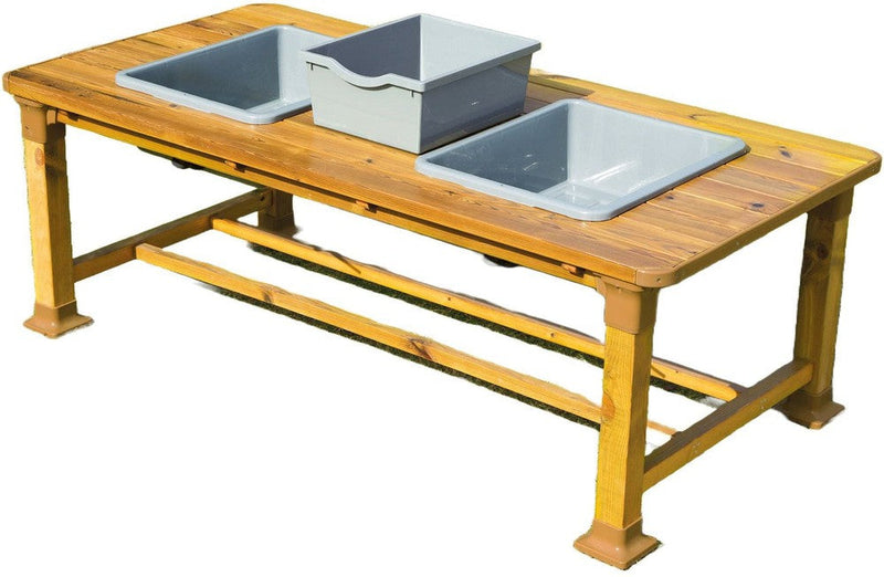 Outdoor Double Messy Table, Learning SPACE