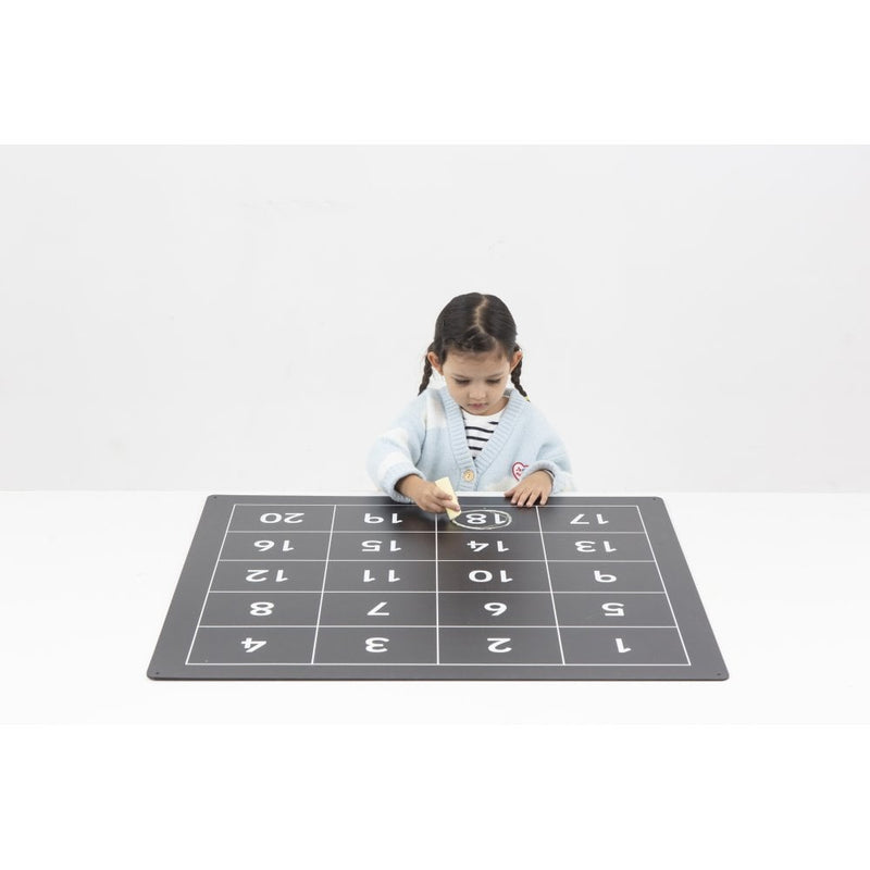 Outdoor - Number 1-20 Chalkboard, Learning SPACE