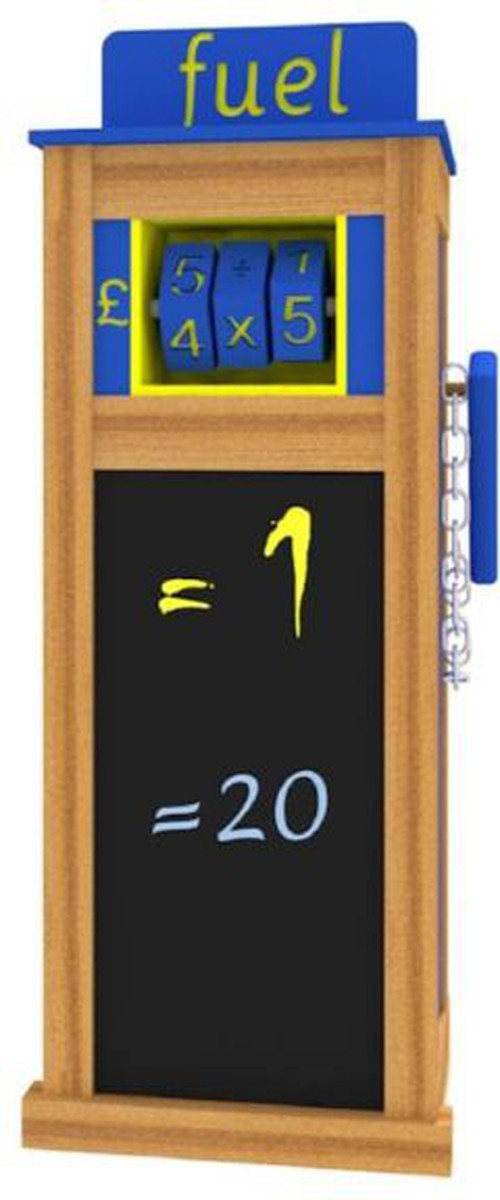 Outdoor Play Petrol Pump, Learning SPACE