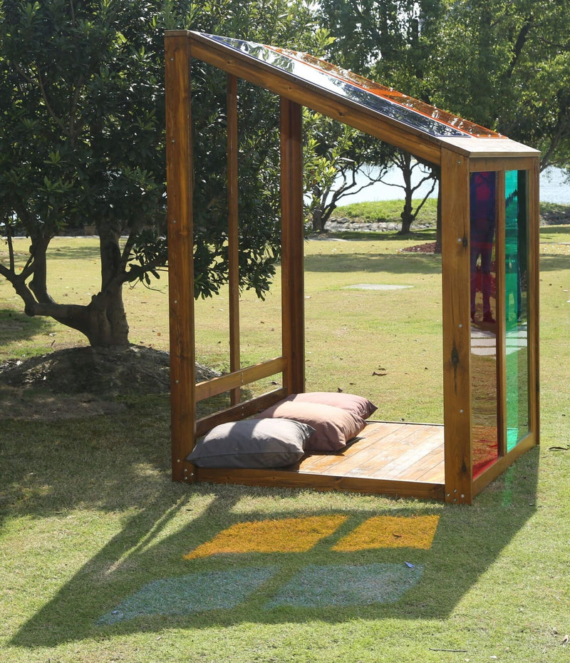 Outdoor Rainbow House, Learning SPACE