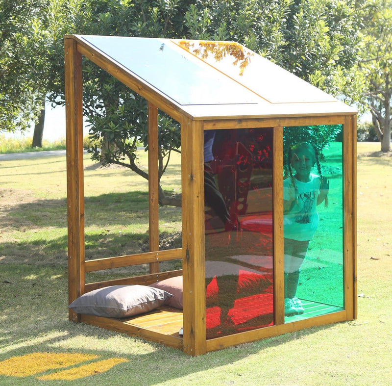 Outdoor Rainbow House, Learning SPACE