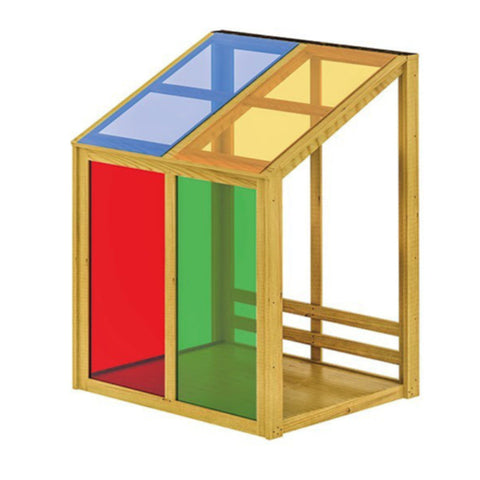 Outdoor Rainbow House, Learning SPACE
