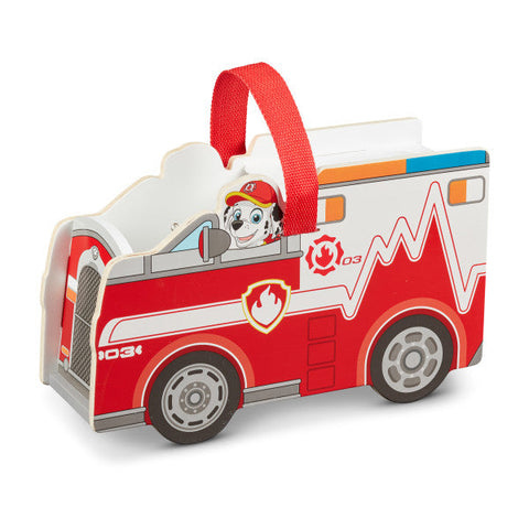 PAW Patrol Marshall's Wooden Rescue Caddy-Back To School, Fire. Police & Hospital, Imaginative Play, Paw Patrol, Pretend play, Primary Literacy, Stationery-Learning SPACE