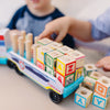 PAW Patrol Wooden ABC Block Truck-Building Blocks, Cars & Transport, Imaginative Play, Paw Patrol, Sound. Peg & Inset Puzzles, Stacking Toys & Sorting Toys-Learning SPACE