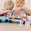 PAW Patrol Wooden ABC Block Truck-Building Blocks, Cars & Transport, Imaginative Play, Paw Patrol, Sound. Peg & Inset Puzzles, Stacking Toys & Sorting Toys-Learning SPACE