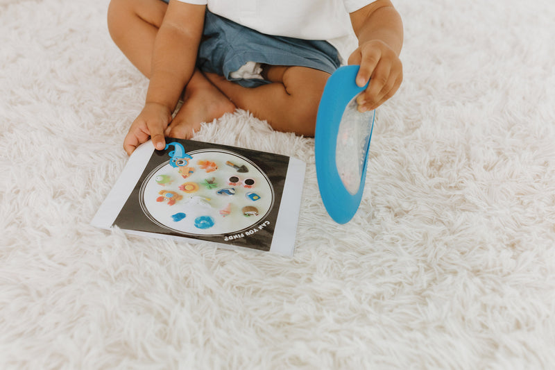 Jellystone Designs Peek-a-Boo Sensory Bag, Learning SPACE