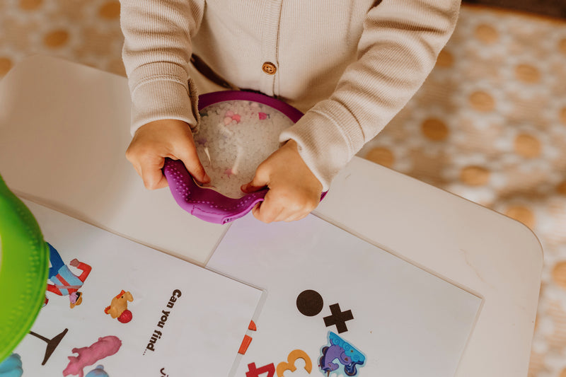 Jellystone Designs Peek-a-Boo Sensory Bag, Learning SPACE