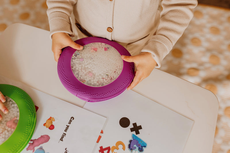 Jellystone Designs Peek-a-Boo Sensory Bag, Learning SPACE