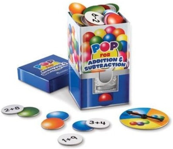 POP for Addition & Subtraction Game, Learning SPACE
