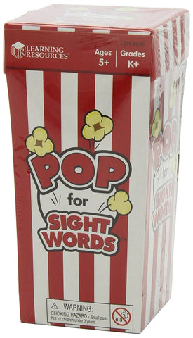 POP for Sight Words™ Game, Learning SPACE