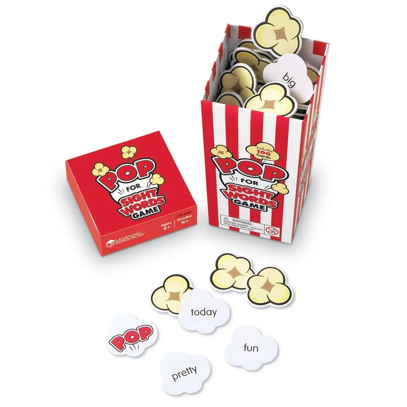 POP for Sight Words™ Game, Learning SPACE
