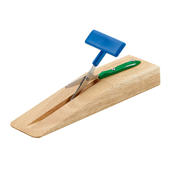 Mounted Table Top Scissors, Wooden Learning SPACE