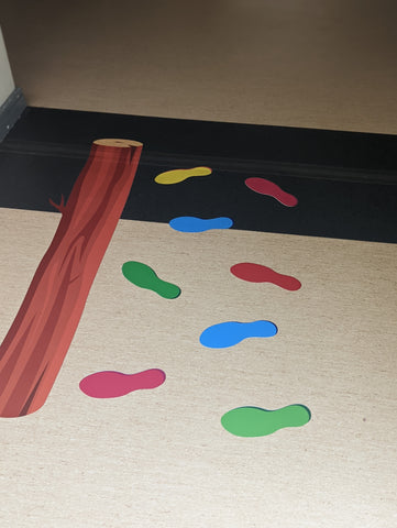 Sensory Pathway Small Pack: 10-15m-ADD/ADHD, Movement Breaks, Neuro Diversity, Sensory Flooring, Sensory Paths, Stock-Learning SPACE