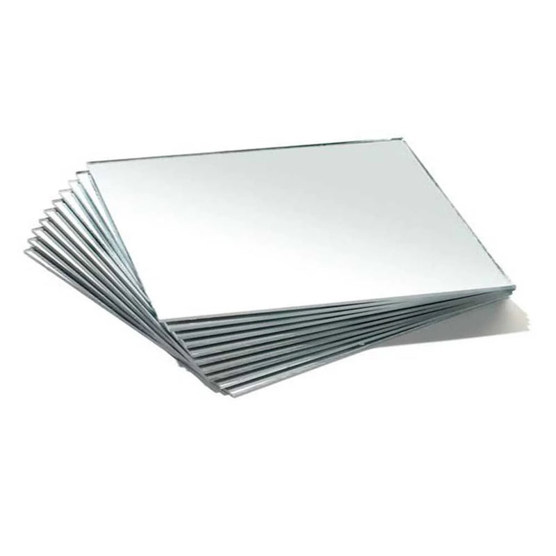 Pack of 10 rigid acrylic mirrors, Learning SPACE