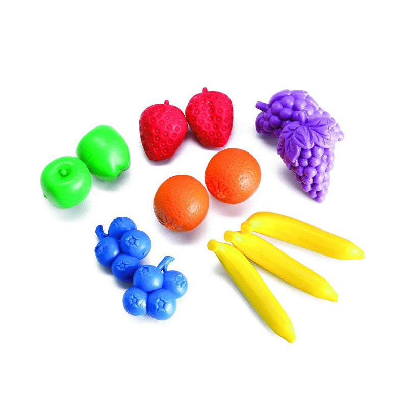 Pack of 108 Fruit Counters, Learning SPACE