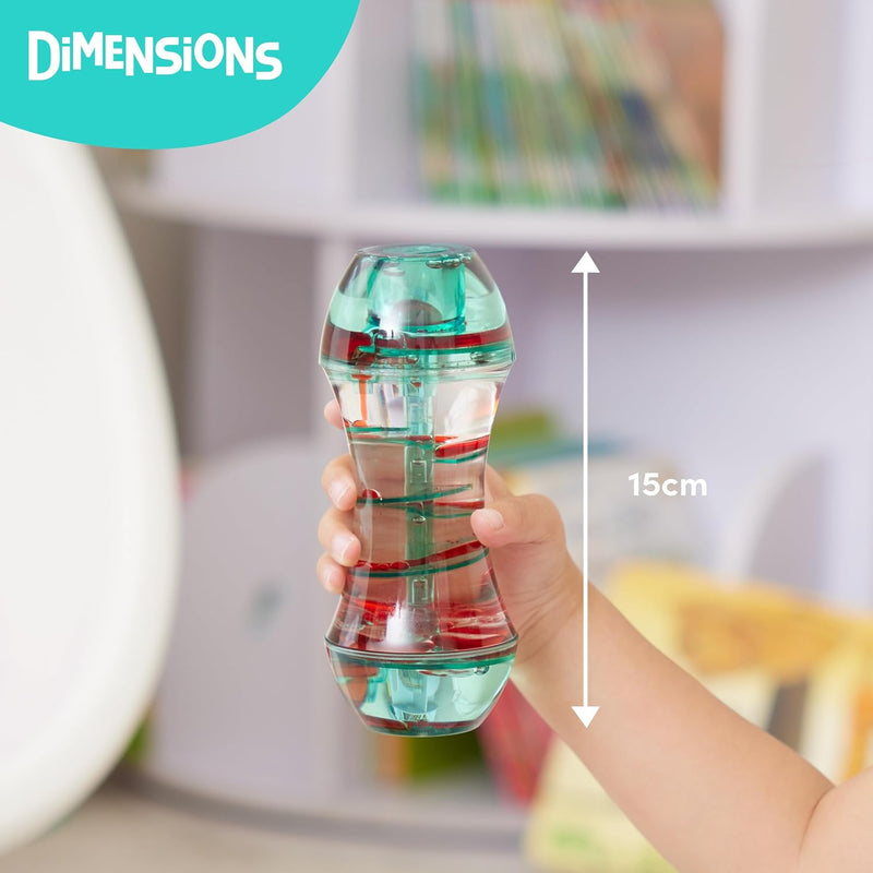 Pack of 3 Liquid Motion Toy Timers - Spiral, Learning SPACE