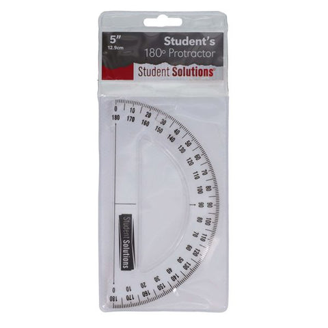 Pack of 30 12.9cm 180° Protractors, Learning SPACE