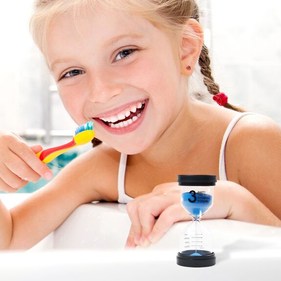 Pack of 4 Liquid Motion Toy Sand Timers - Hourglass, Learning SPACE