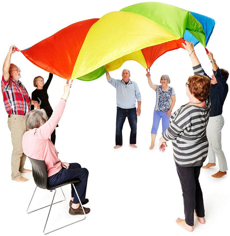 Parachute - 3.50 Metres-Active Games, Games & Toys, Garden Game, Gonge, Primary Games & Toys, Stock, Teen Games-Learning SPACE