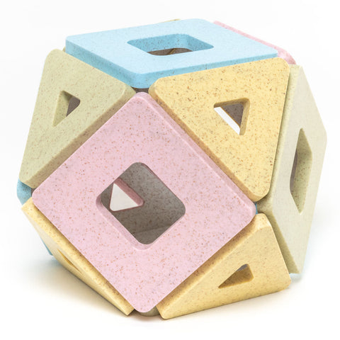 Pastel KinderMag Starter Set-Additional Need,Dropship,Engineering & Construction,Fine Motor Skills,Helps With,Maths,Polydron,Primary Maths,S.T.E.M,Shape & Space & Measure-Learning SPACE