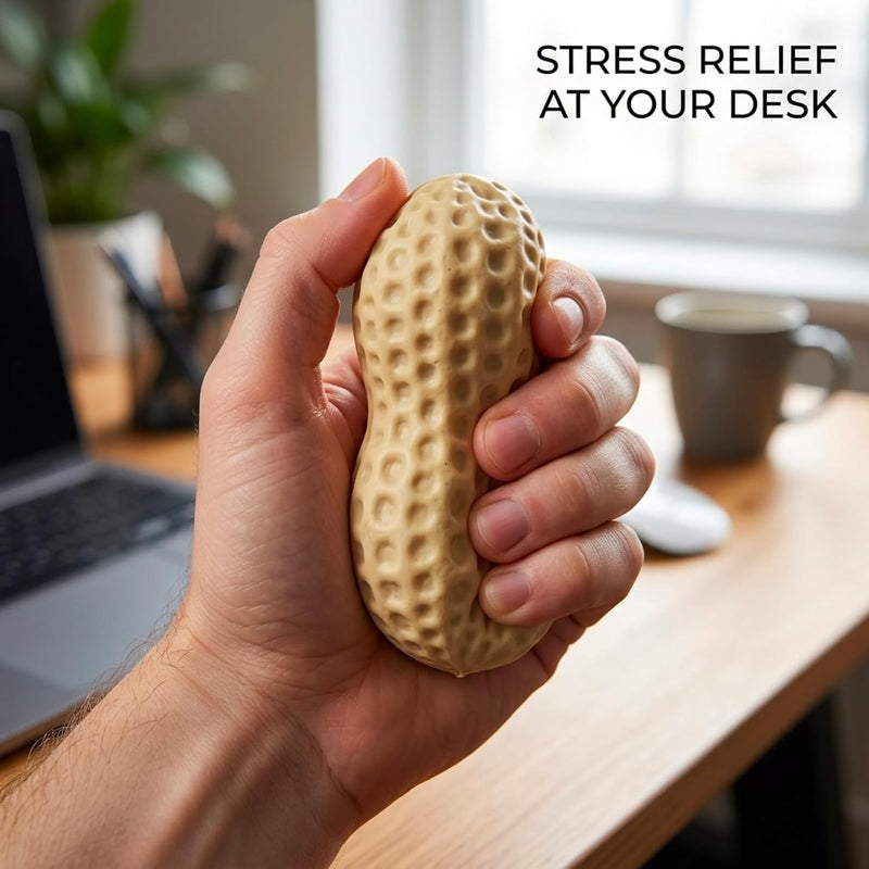 Peanut Squishy Rebound Toy, Learning SPACE
