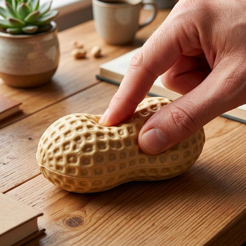 Peanut Squishy Rebound Toy, Learning SPACE