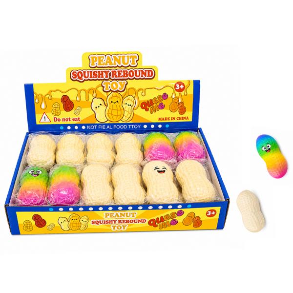 Peanut Squishy Rebound Toy, Learning SPACE