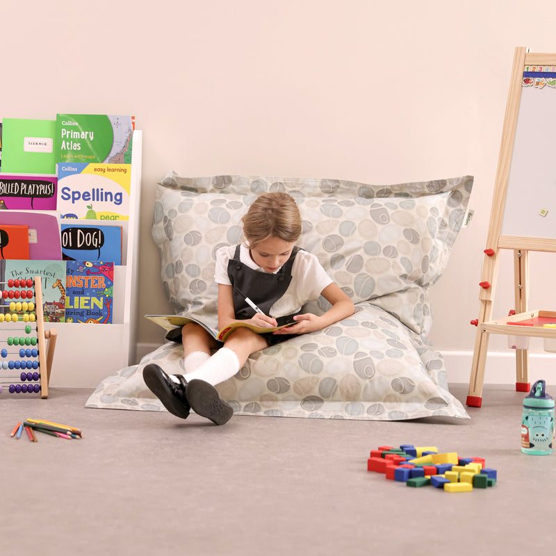 Pebbles Print Giant Floor Cushion, Learning SPACE