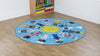 People Who Help Us Circular Carpet 2x2m-Educational Carpet, Kit For Kids, Mats & Rugs, Multi-Colour, Round, Rugs, Wellbeing Furniture, World & Nature-Learning SPACE