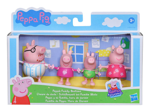 Peppa Pig Peppa's Family 4-Pack-Early years Games & Toys,Games & Toys,Gifts For 3-5 Years Old,Hasbro,Peppa Pig-Learning SPACE