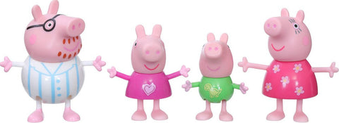 Peppa Pig Peppa's Family 4-Pack-Early years Games & Toys, Games & Toys, Gifts For 3-5 Years Old, Hasbro, Peppa Pig-Learning SPACE