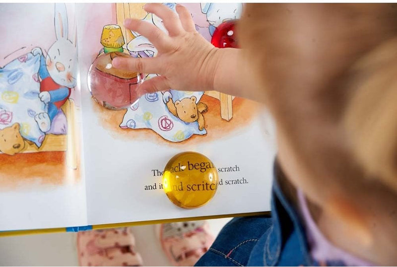 Perception Semisphere Pk 8 - Coloured Magnifier Set, Shape Sorters Learning SPACE