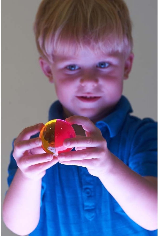 Perception Semisphere Pk 8 - Coloured Magnifier Set, Shape Sorters Learning SPACE