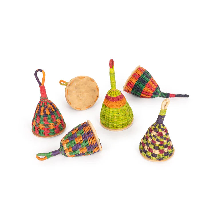 Percussion Plus Honestly Made Caxixi Single Straw Shaker, Learning SPACE
