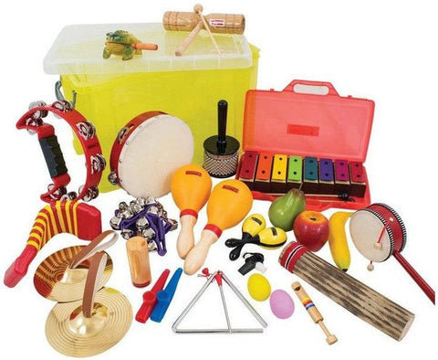 Percussion Workshop sensory pack-Sensory toy-Calmer Classrooms,Classroom Packs,Helps With,Learning Activity Kits,Music,Percussion Plus,Primary Music,Sensory,sensory activity,Sensory Boxes,Sound Equipment,Stock-Learning SPACE