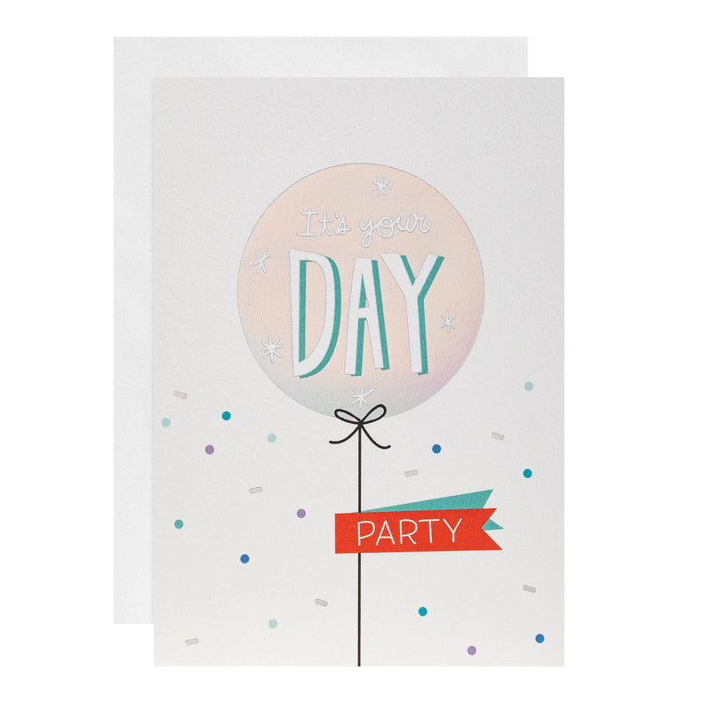 Personalised Greetings Card - Add a bespoke message to be printed on the inside, Birthday 4 Learning SPACE