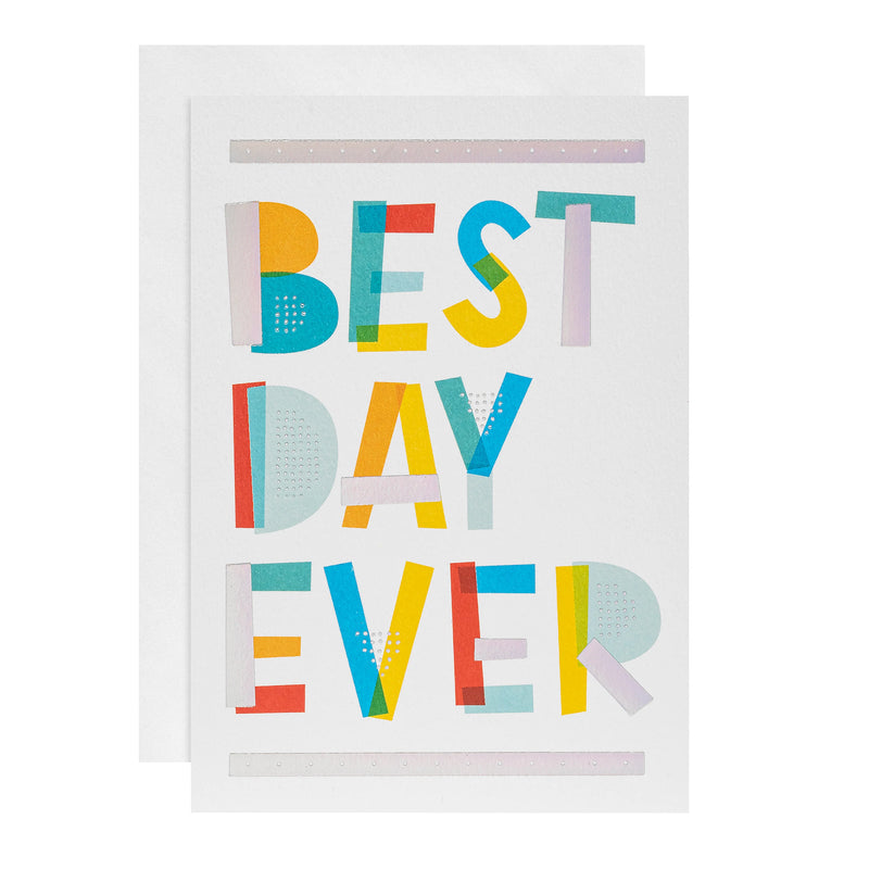 Personalised Greetings Card - Add a bespoke message to be printed on the inside, Birthday 6 Learning SPACE
