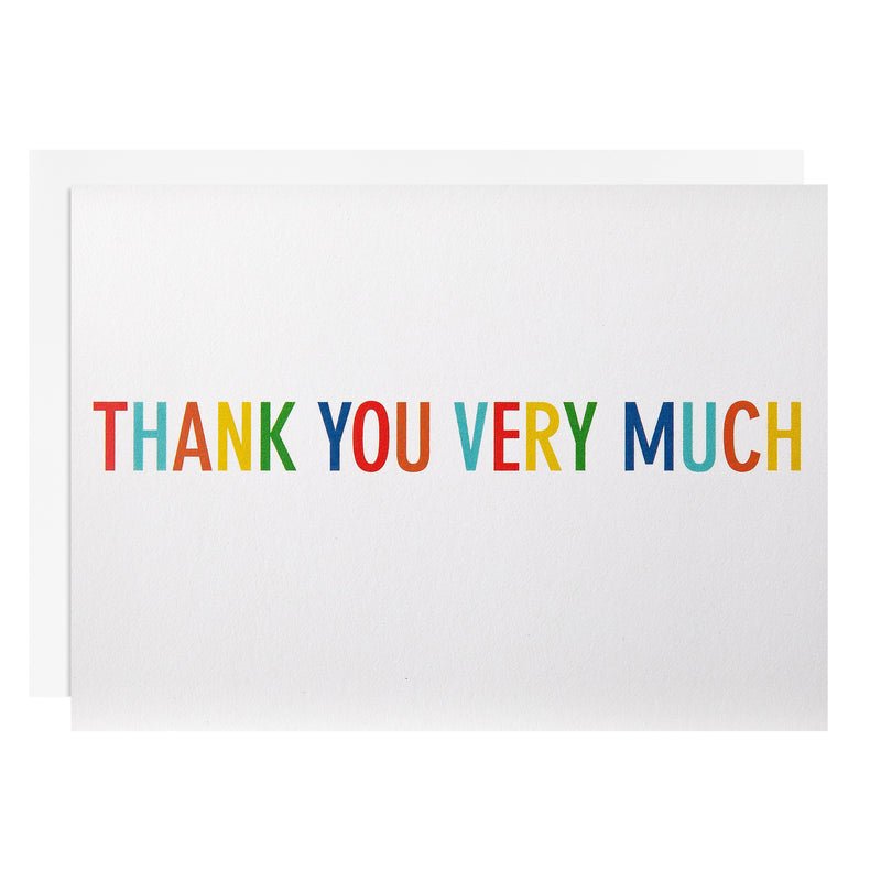 Personalised Greetings Card - Add a bespoke message to be printed on the inside, Thank You 4 Learning SPACE